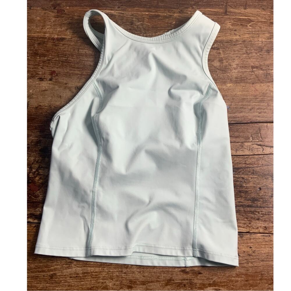 Lululemon Nulux Racerback Cropped Run Tank size small